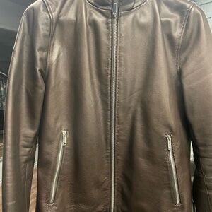 EUC men’s leather jacket